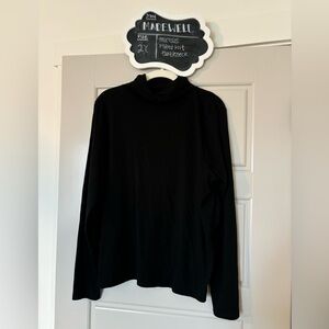 2x Madewell ribbed knit turtleneck